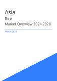 Asia Rice Market Overview