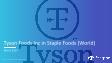 Tyson Foods Inc in Staple Foods (World)