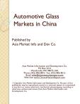 Automotive Glass Markets in China