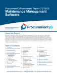 Maintenance Management Software in the US - Procurement Research Report