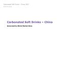 Carbonated Soft Drinks in China (2021) – Market Sizes