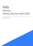 Pharma Market Overview in Italy 2023-2027