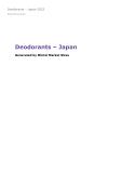 Deodorants in Japan (2023) – Market Sizes