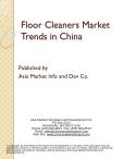 Chinese Market Analysis: Developments in Floor Sanitation Products