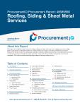 Roofing, Siding & Sheet Metal Services in the US - Procurement Research Report