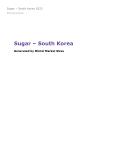 Sugar in South Korea (2023) – Market Sizes