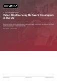 Video Conferencing Software Developers in the US - Industry Market Research Report