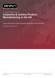 Carpentry & Joinery Product Manufacturing in the UK - Industry Market Research Report
