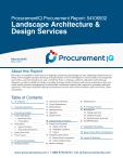Landscape Architecture & Design Services in the US - Procurement Research Report