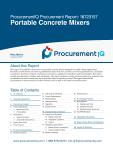 Portable Concrete Mixers in the US - Procurement Research Report
