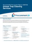 Grease Trap Cleaning Services in the US - Procurement Research Report