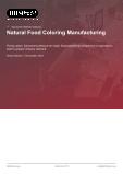 Natural Food Coloring Manufacturing in the US - Industry Market Research Report