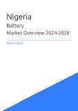 Nigeria Battery Market Overview