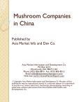 Mushroom Companies in China