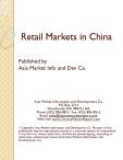 Retail Markets in China