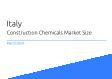 Construction Chemicals Italy Market Size 2023