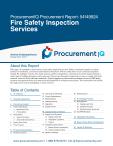 Fire Safety Inspection Services in the US - Procurement Research Report