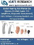 Global Hearing Aids Market (by Devices, Implant Types, OTC Amplifiers, Diagnostic Instruments), Sales Volume, Company Analysis and Forecast to 2022
