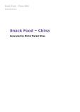 Snack Food in China (2021) – Market Sizes