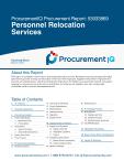 Personnel Relocation Services in the US - Procurement Research Report
