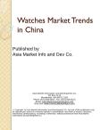 Watches Market Trends in China