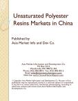 Chinese Market Analysis: Perspectives on Unsaturated Polyester Resins