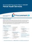 Parcel Audit Services in the US - Procurement Research Report