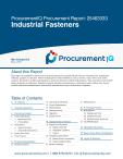 Industrial Fasteners in the US - Procurement Research Report