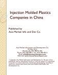 Injection Molded Plastics Companies in China