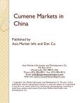 Chinese Landscape for Cumene Industry: Comprehensive Research Report
