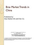 Bras Market Trends in China