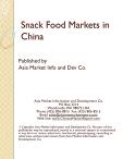 Snack Food Markets in China