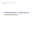 Cooking Sauces in South Korea (2023) – Market Sizes