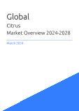 Global Citrus Market Overview 2023-2027