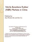 Nitrile Butadiene Rubber (NBR) Markets in China