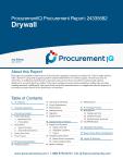 Drywall in the US - Procurement Research Report