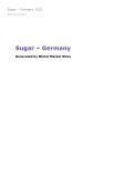 Sugar in Germany (2022) – Market Sizes