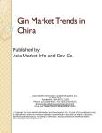 Gin Market Trends in China