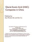 Glacial Acetic Acid (HAC) Companies in China