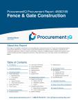 Fence & Gate Construction in the US - Procurement Research Report