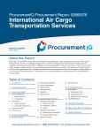 International Air Cargo Transportation Services in the US - Procurement Research Report