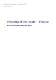 Vitamins & Minerals in France (2022) – Market Sizes