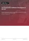 Tax Preparation Software Developers in the US - Industry Market Research Report