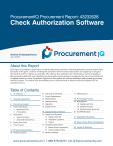 Check Authorization Software in the US - Procurement Research Report