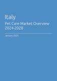 Italy Pet Care Market Overview