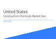Construction Chemicals United States Market Size 2023