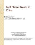 Beef Market Trends in China