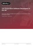 Tax Preparation Software Developers in the UK - Industry Market Research Report