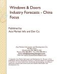 Chinese Windows and Doors Industry: A Forecast Analysis
