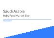 Baby Food Saudi Arabia Market Size 2023